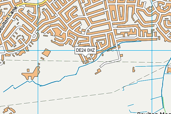 DE24 0HZ map - OS VectorMap District (Ordnance Survey) DE24 0HZ map - OS VectorMap District (Ordnance Survey)