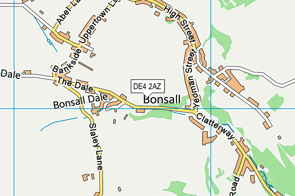 DE4 2AZ map - OS VectorMap District (Ordnance Survey) DE4 2AZ map - OS VectorMap District (Ordnance Survey)