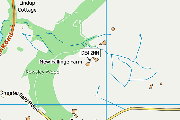 DE4 2NN map - OS VectorMap District (Ordnance Survey) DE4 2NN map - OS VectorMap District (Ordnance Survey)