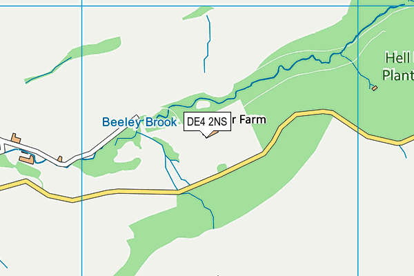 DE4 2NS map - OS VectorMap District (Ordnance Survey) DE4 2NS map - OS VectorMap District (Ordnance Survey)