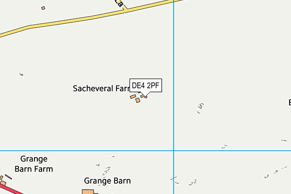 DE4 2PF map - OS VectorMap District (Ordnance Survey) DE4 2PF map - OS VectorMap District (Ordnance Survey)