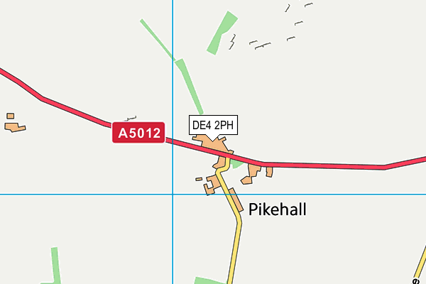 DE4 2PH map - OS VectorMap District (Ordnance Survey) DE4 2PH map - OS VectorMap District (Ordnance Survey)