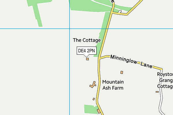 DE4 2PN map - OS VectorMap District (Ordnance Survey) DE4 2PN map - OS VectorMap District (Ordnance Survey)