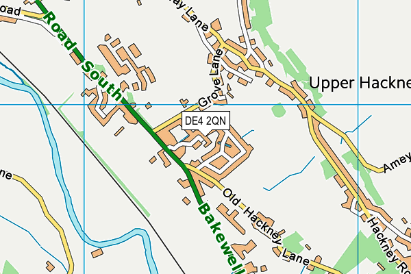 DE4 2QN map - OS VectorMap District (Ordnance Survey) DE4 2QN map - OS VectorMap District (Ordnance Survey)