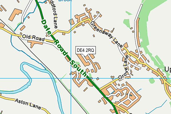 DE4 2RQ map - OS VectorMap District (Ordnance Survey) DE4 2RQ map - OS VectorMap District (Ordnance Survey)
