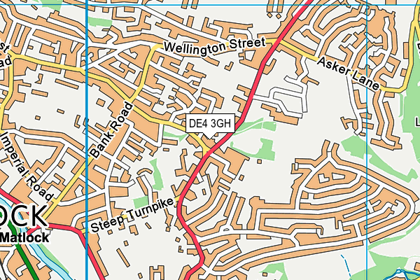 DE4 3GH map - OS VectorMap District (Ordnance Survey) DE4 3GH map - OS VectorMap District (Ordnance Survey)
