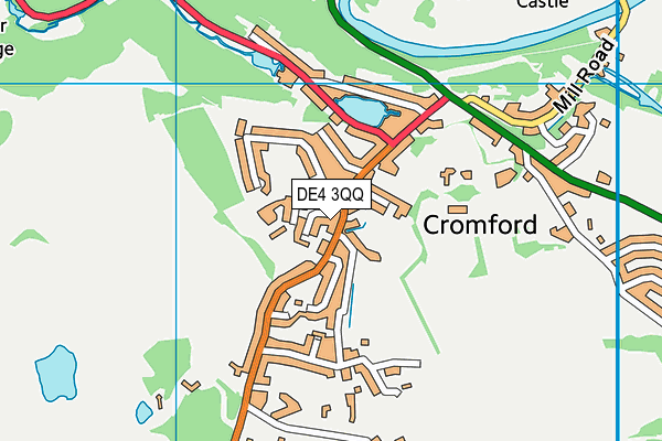 DE4 3QQ map - OS VectorMap District (Ordnance Survey) DE4 3QQ map - OS VectorMap District (Ordnance Survey)