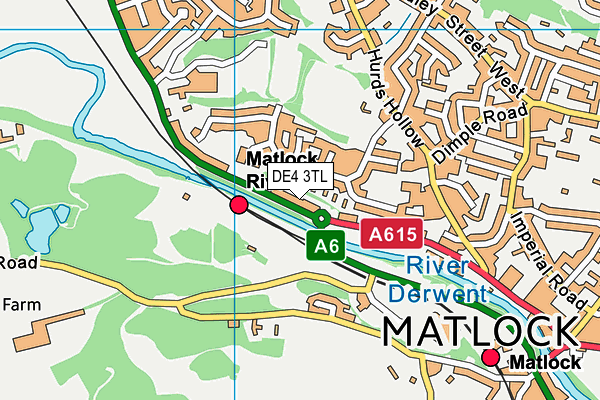 DE4 3TL map - OS VectorMap District (Ordnance Survey) DE4 3TL map - OS VectorMap District (Ordnance Survey)