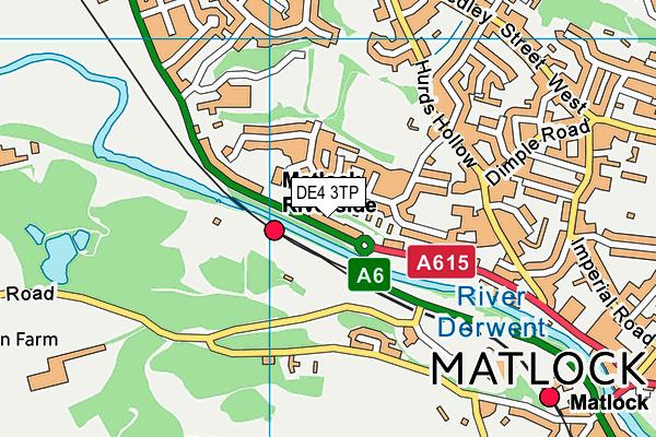 DE4 3TP map - OS VectorMap District (Ordnance Survey) DE4 3TP map - OS VectorMap District (Ordnance Survey)