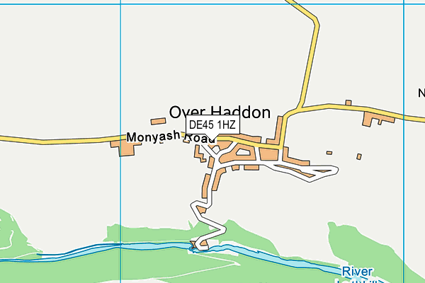 DE45 1HZ map - OS VectorMap District (Ordnance Survey) DE45 1HZ map - OS VectorMap District (Ordnance Survey)