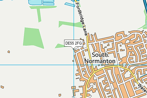 DE55 2FG map - OS VectorMap District (Ordnance Survey) DE55 2FG map - OS VectorMap District (Ordnance Survey)