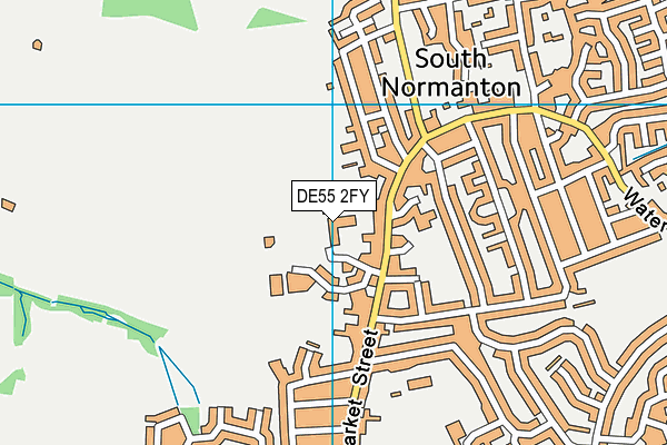DE55 2FY map - OS VectorMap District (Ordnance Survey) DE55 2FY map - OS VectorMap District (Ordnance Survey)