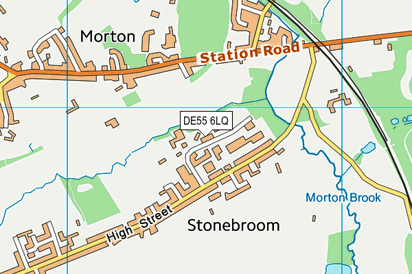 DE55 6LQ map - OS VectorMap District (Ordnance Survey)