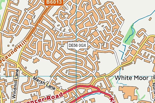 DE56 0GX map - OS VectorMap District (Ordnance Survey) DE56 0GX map - OS VectorMap District (Ordnance Survey)