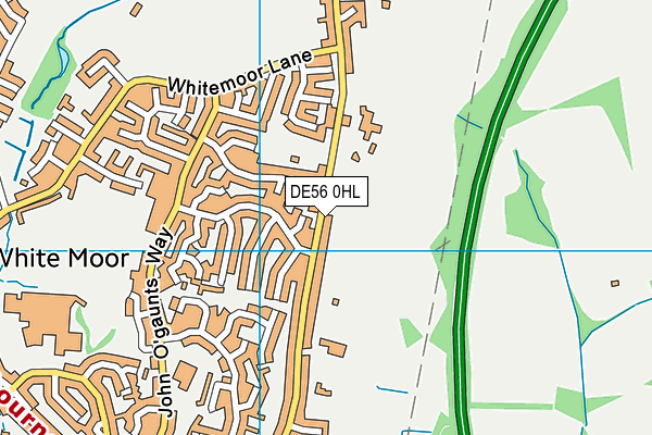 DE56 0HL map - OS VectorMap District (Ordnance Survey) DE56 0HL map - OS VectorMap District (Ordnance Survey)
