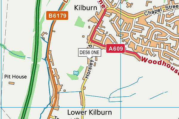 DE56 0NE map - OS VectorMap District (Ordnance Survey) DE56 0NE map - OS VectorMap District (Ordnance Survey)