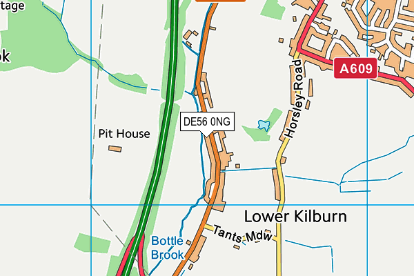 DE56 0NG map - OS VectorMap District (Ordnance Survey) DE56 0NG map - OS VectorMap District (Ordnance Survey)