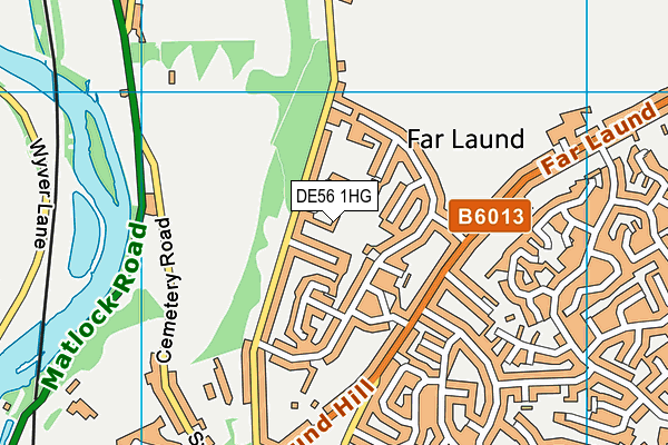 DE56 1HG map - OS VectorMap District (Ordnance Survey) DE56 1HG map - OS VectorMap District (Ordnance Survey)