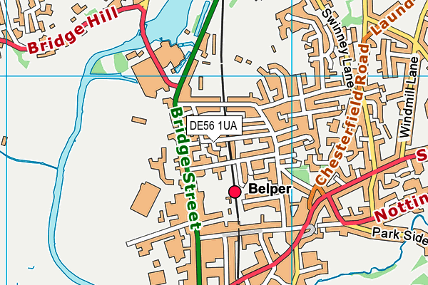 DE56 1UA map - OS VectorMap District (Ordnance Survey) DE56 1UA map - OS VectorMap District (Ordnance Survey)
