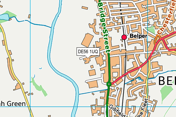 DE56 1UQ map - OS VectorMap District (Ordnance Survey) DE56 1UQ map - OS VectorMap District (Ordnance Survey)