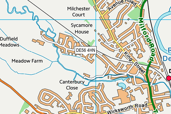 DE56 4HN map - OS VectorMap District (Ordnance Survey) DE56 4HN map - OS VectorMap District (Ordnance Survey)