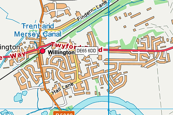 DE65 6DD map - OS VectorMap District (Ordnance Survey) DE65 6DD map - OS VectorMap District (Ordnance Survey)