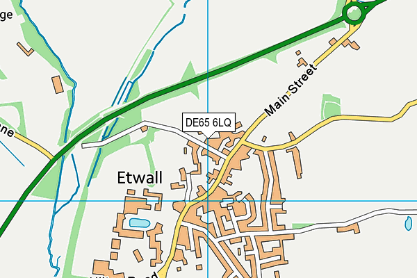 DE65 6LQ map - OS VectorMap District (Ordnance Survey) DE65 6LQ map - OS VectorMap District (Ordnance Survey)