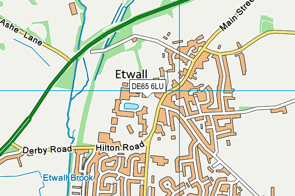 DE65 6LU map - OS VectorMap District (Ordnance Survey) DE65 6LU map - OS VectorMap District (Ordnance Survey)