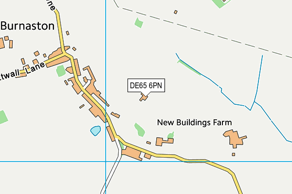 DE65 6PN map - OS VectorMap District (Ordnance Survey) DE65 6PN map - OS VectorMap District (Ordnance Survey)