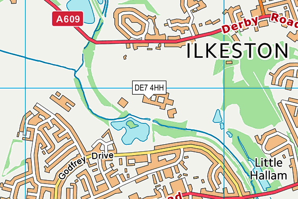 DE7 4HH map - OS VectorMap District (Ordnance Survey) DE7 4HH map - OS VectorMap District (Ordnance Survey)
