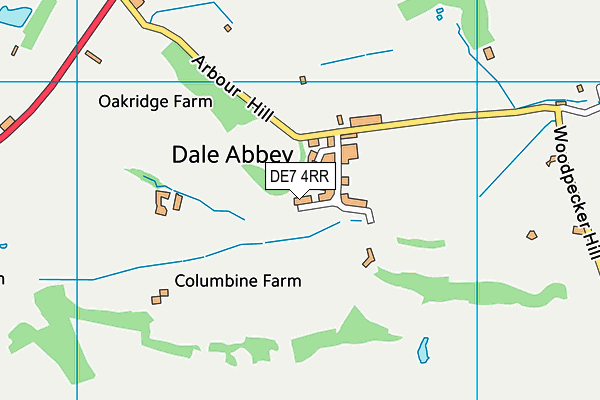 DE7 4RR map - OS VectorMap District (Ordnance Survey) DE7 4RR map - OS VectorMap District (Ordnance Survey)