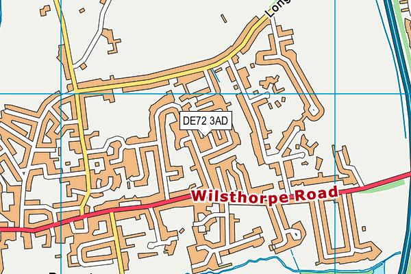 DE72 3AD map - OS VectorMap District (Ordnance Survey) DE72 3AD map - OS VectorMap District (Ordnance Survey)