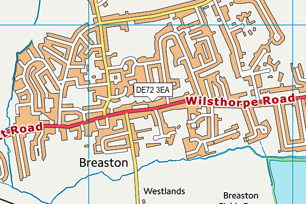 DE72 3EA map - OS VectorMap District (Ordnance Survey) DE72 3EA map - OS VectorMap District (Ordnance Survey)