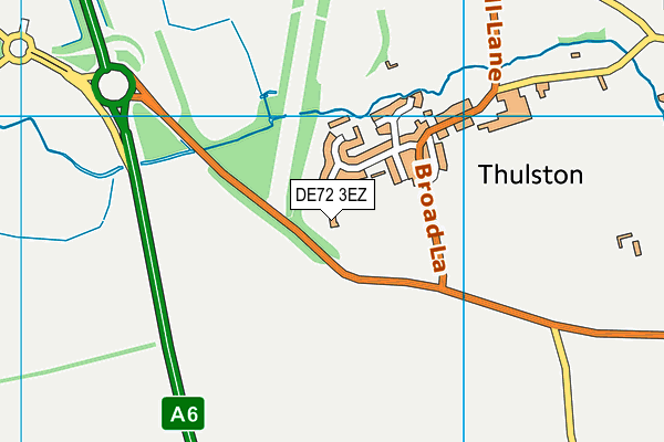 DE72 3EZ map - OS VectorMap District (Ordnance Survey) DE72 3EZ map - OS VectorMap District (Ordnance Survey)