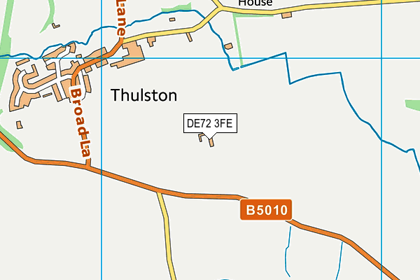 DE72 3FE map - OS VectorMap District (Ordnance Survey) DE72 3FE map - OS VectorMap District (Ordnance Survey)