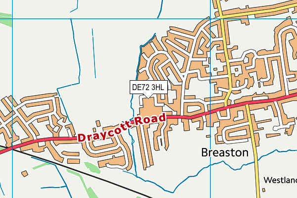 DE72 3HL map - OS VectorMap District (Ordnance Survey) DE72 3HL map - OS VectorMap District (Ordnance Survey)