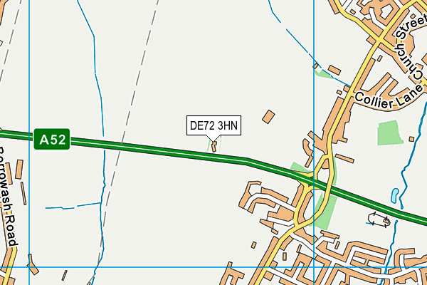 DE72 3HN map - OS VectorMap District (Ordnance Survey) DE72 3HN map - OS VectorMap District (Ordnance Survey)