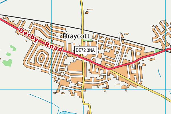 DE72 3NA map - OS VectorMap District (Ordnance Survey) DE72 3NA map - OS VectorMap District (Ordnance Survey)