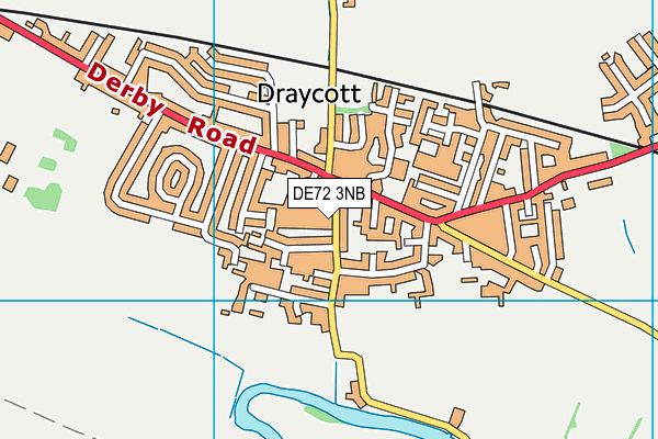 DE72 3NB map - OS VectorMap District (Ordnance Survey) DE72 3NB map - OS VectorMap District (Ordnance Survey)