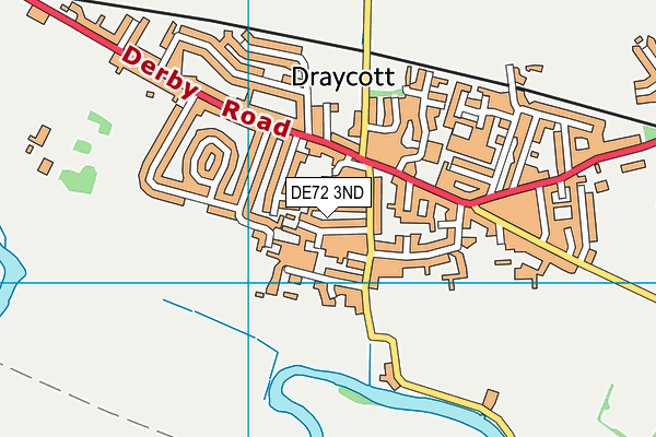 DE72 3ND map - OS VectorMap District (Ordnance Survey) DE72 3ND map - OS VectorMap District (Ordnance Survey)