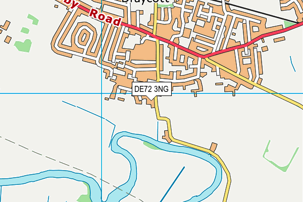 DE72 3NG map - OS VectorMap District (Ordnance Survey) DE72 3NG map - OS VectorMap District (Ordnance Survey)