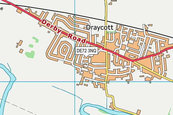 DE72 3NQ map - OS VectorMap District (Ordnance Survey) DE72 3NQ map - OS VectorMap District (Ordnance Survey)