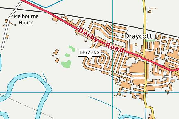 DE72 3NS map - OS VectorMap District (Ordnance Survey) DE72 3NS map - OS VectorMap District (Ordnance Survey)