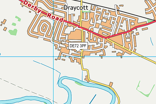 DE72 3PF map - OS VectorMap District (Ordnance Survey) DE72 3PF map - OS VectorMap District (Ordnance Survey)