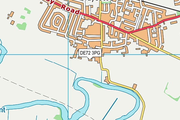 DE72 3PG map - OS VectorMap District (Ordnance Survey) DE72 3PG map - OS VectorMap District (Ordnance Survey)