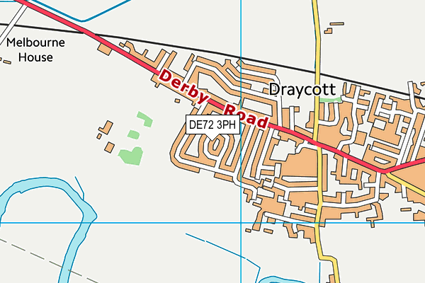 DE72 3PH map - OS VectorMap District (Ordnance Survey) DE72 3PH map - OS VectorMap District (Ordnance Survey)