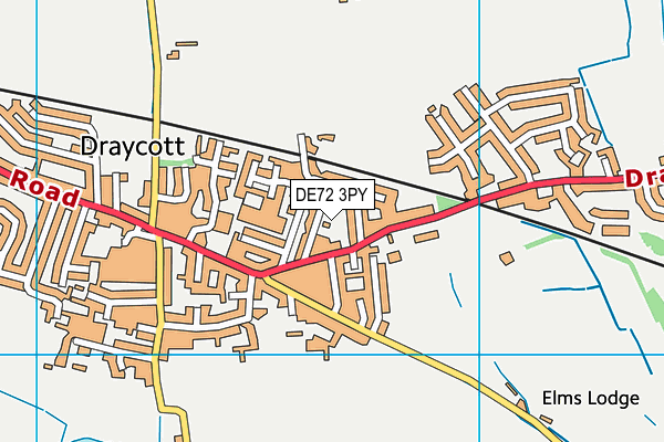 DE72 3PY map - OS VectorMap District (Ordnance Survey) DE72 3PY map - OS VectorMap District (Ordnance Survey)