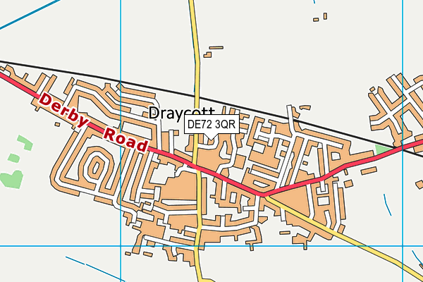 DE72 3QR map - OS VectorMap District (Ordnance Survey) DE72 3QR map - OS VectorMap District (Ordnance Survey)
