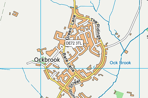 DE72 3TL map - OS VectorMap District (Ordnance Survey) DE72 3TL map - OS VectorMap District (Ordnance Survey)