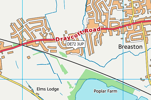 DE72 3UP map - OS VectorMap District (Ordnance Survey) DE72 3UP map - OS VectorMap District (Ordnance Survey)